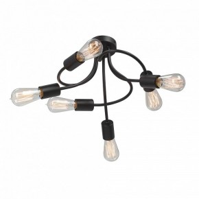 Потолочная люстра Vitaluce V3928 V3928-1/6PL в Губахе - gubaha.ok-mebel.com | фото 3