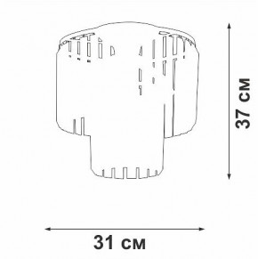 Потолочная люстра Vitaluce V5155 V5155-1/4PL в Губахе - gubaha.ok-mebel.com | фото 4