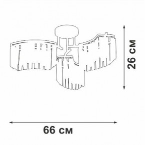 Потолочная люстра Vitaluce V5884 V5884-0/6PL в Губахе - gubaha.ok-mebel.com | фото 3