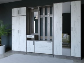 Прихожая ДИАНА-4 сек №10 (Ясень анкор/Дуб эльза) в Губахе - gubaha.ok-mebel.com | фото 5