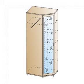 Прихожая Мелисса композиция 10 (Снежный Ясень) в Губахе - gubaha.ok-mebel.com | фото 6