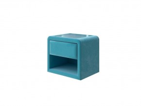 PROxSON Тумба Cube (Ткань: Велюр Shaggy Azure) 52x41 в Губахе - gubaha.ok-mebel.com | фото