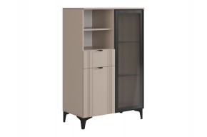 РИЧ Комод 2 со стеклом в Губахе - gubaha.ok-mebel.com | фото