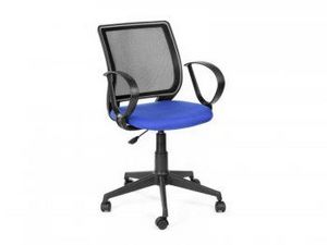 Кресло офисное Эксперт Рондо (черный/синий) в Губахе - gubaha.ok-mebel.com | фото 1
