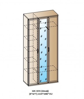 ШК-1031 (Шкаф) в Губахе - gubaha.ok-mebel.com | фото