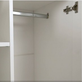 Шкаф 2-х створчатый Симпл ШК-03 (белый) в Губахе - gubaha.ok-mebel.com | фото 9