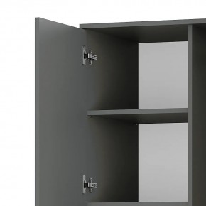 Шкаф 2-х створчатый Симпл ШК-03 (графит) в Губахе - gubaha.ok-mebel.com | фото 7