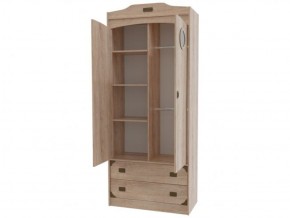 Шкаф 2х ст комб-й Нкм Мираж-1 Сек. №13 + Иллюминатор в Губахе - gubaha.ok-mebel.com | фото 2