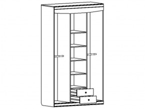 Шкаф 3-х дверный "Мария-Луиза 3" в Губахе - gubaha.ok-mebel.com | фото 6