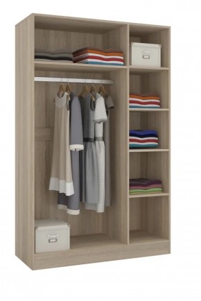 Шкаф 3-х створчатый Леси + Зеркало в Губахе - gubaha.ok-mebel.com | фото 2