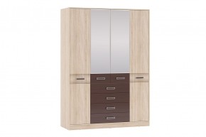 Шкаф 4-х дверный с ящиками Румба в Губахе - gubaha.ok-mebel.com | фото