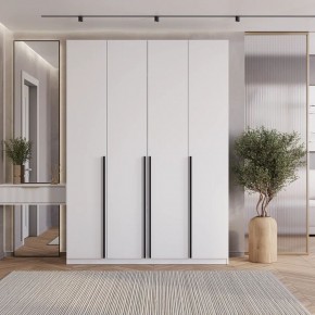 Шкаф 4-х створчатый Айрон ШК-13 (белый) в Губахе - gubaha.ok-mebel.com | фото