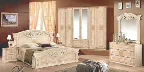 Шкаф 6-и дверный с зеркалами (02.146) Рома (беж) в Губахе - gubaha.ok-mebel.com | фото 3