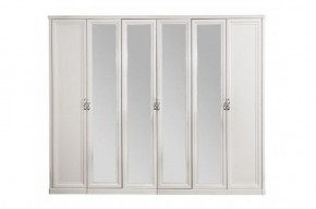Шкаф 6-ти ств (2+2+2) с зеркалами Мишель (комплект) в Губахе - gubaha.ok-mebel.com | фото 2
