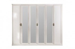 Шкаф 6-ти ств (2+2+2) с зеркалами Натали (комплект) в Губахе - gubaha.ok-mebel.com | фото 2