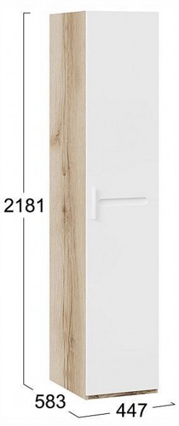 Шкаф для белья Фьюжн ТД-260.07.01 в Губахе - gubaha.ok-mebel.com | фото 4