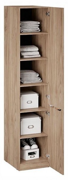 Шкаф для белья Глосс СМ-319.07.002 в Губахе - gubaha.ok-mebel.com | фото 2