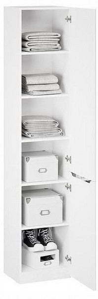 Шкаф для белья Глосс СМ-319.07.012 в Губахе - gubaha.ok-mebel.com | фото 3