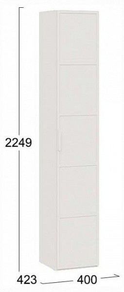 Шкаф для белья Стелла Исп.2 в Губахе - gubaha.ok-mebel.com | фото 4