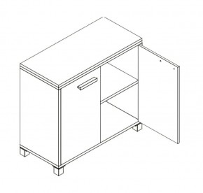 Шкаф для документов "Лауреат" Л.Ш-2 в Губахе - gubaha.ok-mebel.com | фото