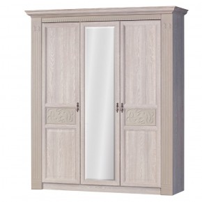 Шкаф для одежды 3-х дверный №180 "Лючия" Дуб оксфорд серый в Губахе - gubaha.ok-mebel.com | фото