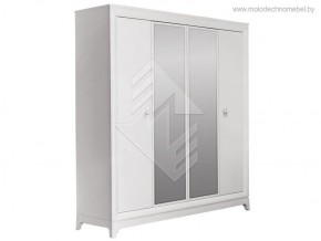 Шкаф для одежды Сабрина (ММ-302-01/04) с зеркалами в Губахе - gubaha.ok-mebel.com | фото