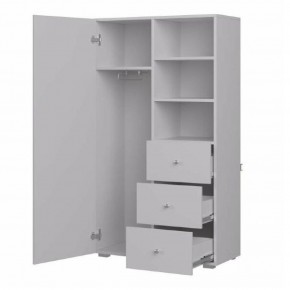 Шкаф ДМ 800 Малый (Ясень шимо) в Губахе - gubaha.ok-mebel.com | фото 3