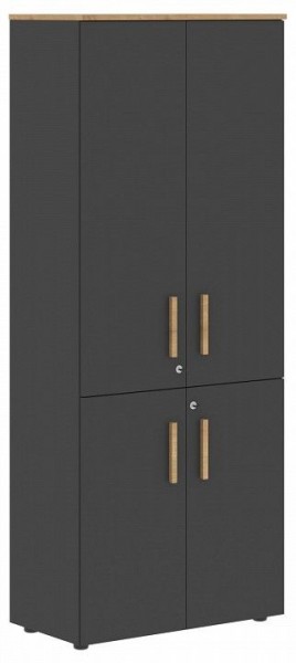 Шкаф книжный Forta FHC 80.3(Z) в Губахе - gubaha.ok-mebel.com | фото