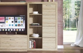 Шкаф комбинированный 1D OSKAR , цвет дуб Санремо в Губахе - gubaha.ok-mebel.com | фото 3