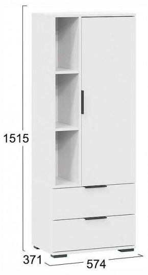Шкаф комбинированный Агата в Губахе - gubaha.ok-mebel.com | фото 4