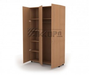 Шкаф комбинированный для одежды ШГ 84.3 (1200*620*1800) в Губахе - gubaha.ok-mebel.com | фото