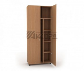 Шкаф комбинированный для одежды ШГ 84.4 (800*620*1800) в Губахе - gubaha.ok-mebel.com | фото