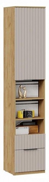 Шкаф комбинированный Хилтон Исп. 2 в Губахе - gubaha.ok-mebel.com | фото
