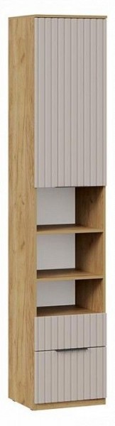 Шкаф комбинированный Хилтон Исп. 2 в Губахе - gubaha.ok-mebel.com | фото 2