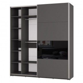 Шкаф-купе Харви ШКК-10 (графит) в Губахе - gubaha.ok-mebel.com | фото 2