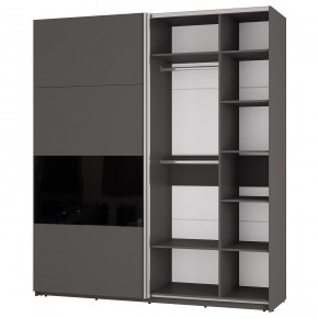 Шкаф-купе Харви ШКК-10 (графит) в Губахе - gubaha.ok-mebel.com | фото 3