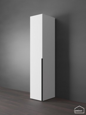 Шкаф Linnea MHR-1-3 2050х400х510 (Белый-М 11.1.2) в Губахе - gubaha.ok-mebel.com | фото