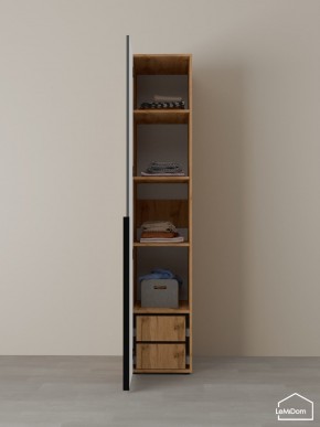 Шкаф Linnea MHR-1-4 2050х400х510 (ДВ-М 11.1.25) в Губахе - gubaha.ok-mebel.com | фото 6