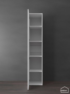Шкаф Linnea MHR-1PO-2 2050х400х510 (Белый-М 11.1.2) в Губахе - gubaha.ok-mebel.com | фото 4