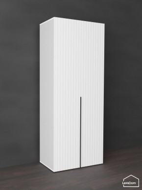 Шкаф Linnea MHR-2-2 2050х800х510 (Белый-М 11.1.2) в Губахе - gubaha.ok-mebel.com | фото