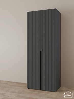 Шкаф Linnea MHR-2-3 2050х800х510 (Графит-М 11.1.25) в Губахе - gubaha.ok-mebel.com | фото