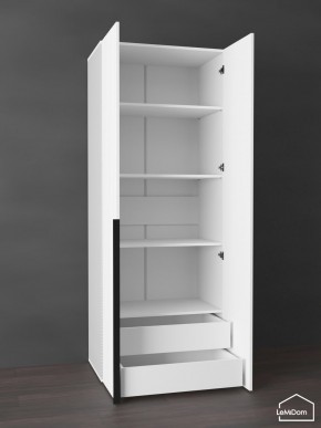 Шкаф Linnea MHR-2-4 2050х800х510 (Белый-М 11.1.2) в Губахе - gubaha.ok-mebel.com | фото 5