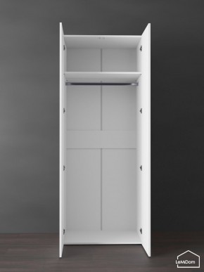 Шкаф Linnea MHR-2PO 2050х800х510 (Белый-М 11.1.2) в Губахе - gubaha.ok-mebel.com | фото 4