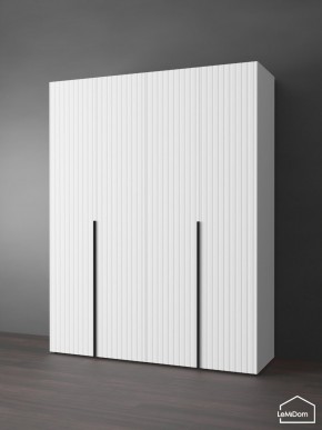 Шкаф Linnea MHR-4-2 2050х1600х510 (Белый-М 11.1.2) в Губахе - gubaha.ok-mebel.com | фото