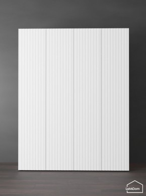 Шкаф Linnea MHR-4PO-2 2050х1600х510 (Белый-М 11.1.2) в Губахе - gubaha.ok-mebel.com | фото