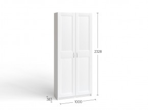 Шкаф МАКС двухстворчатый, цвет белый в Губахе - gubaha.ok-mebel.com | фото 3