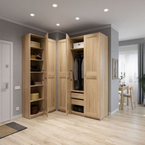 Шкаф МАКС однодверный, цвет Дуб Сонома в Губахе - gubaha.ok-mebel.com | фото 4