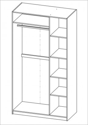 Шкаф ПЕГАС трехдверный, цвет белый в Губахе - gubaha.ok-mebel.com | фото