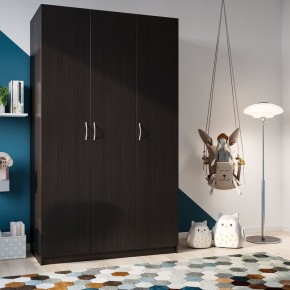 Шкаф ПЕГАС трехдверный, цвет Дуб Венге в Губахе - gubaha.ok-mebel.com | фото 2