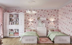 KI-KI ШД450.1 Шкаф (белый/белое дерево) в Губахе - gubaha.ok-mebel.com | фото 3